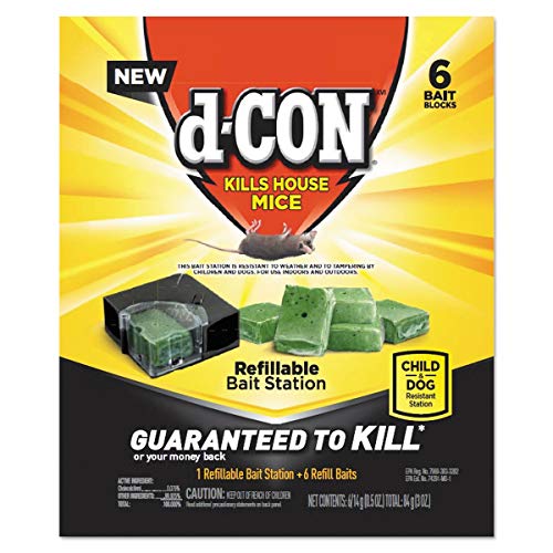 D-Con Bait Station Blocks For Mice