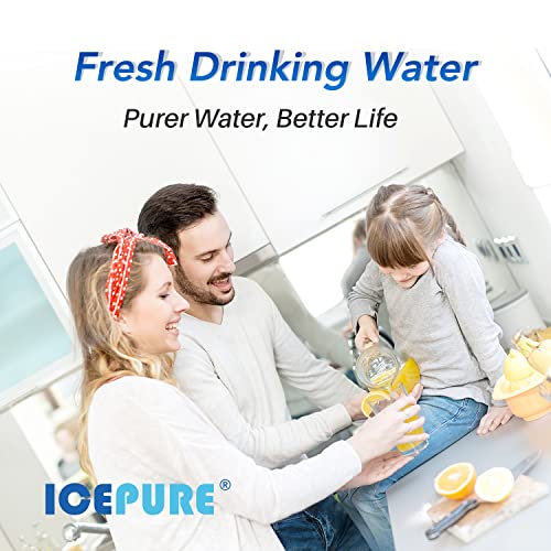 ICEPURE 5 Micron 10”*4.5'' Whole House Sediment String Wound Water Filter Replacement filter for 84637, WPX5BB97P, PC10, 355214-45, 355215-45, WP10BB97P, WP5BB97P, 2PACK