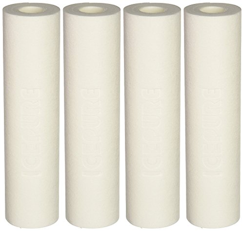 CFS – 4 Pack Sediment Water Filter Cartridges Compatible with P5-D, P5A, AP110, AP110-NP, GE FXUSC, WHKF-GD05, WFPFC5002 Models – Removes Bad Taste and Odor – Whole House Replacement Filter Cartridge