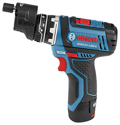 Bosch GSR12V-140FCB22 Cordless Electric Screwdriver 12V Kit - 5-In-1 Multi-Head Power Drill Set