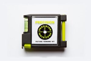 precision 4-in1 tape measure with level, paper & pen