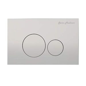 Swiss Madison Well Made Forever Swiss Madison SM-WC001 Dual-Flush Actuator Plate, Matte Chrome