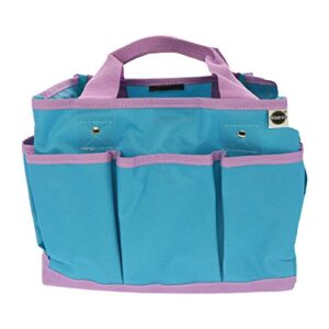 miracle-gro mg10010 garden tote bag - roomy gardening tote with 14 pockets, polyester, gardening hand tool organizer