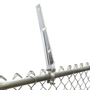 extend-an-arm barbed wire / barbwire arm extensions for chain link fence - set of 9 1-3/8"