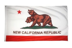 danf flag new california republic flag banner 3ftx5ft polyester with brass grommets