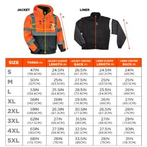 Ergodyne Standard Jacket, Orange, X-Large