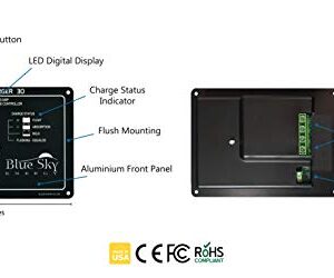 Blue Sky Energy SC30 30A PWM Solar Charge Controller with Display, Fully programmable for Lead-Acid or Lithium Batteries