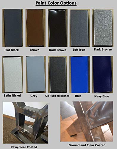 Metal Table Legs, X-Frame Style - Any Size and Color