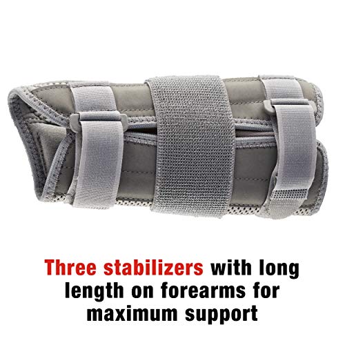 ACE Brand Carpal Tunnel Wrist Stabilizer, Wrist Support for Carpal Tunnel, Adjustable Wrist Brace with Memory Foam Palm, One Size Fits Most