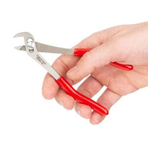 TEKTON 5 Inch Angle Nose Slip Joint Pliers (1/2 in. Jaw) | PGA16005