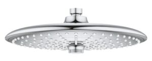 grohe 26457000 euphoria rain showerhead, 10 inches starlight chrome