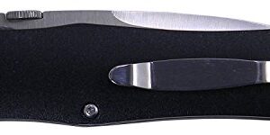 World's Best Papa Folding Pocket Knife - Great Christmas or Father's day gift for papa, grandpa (Black Handle)