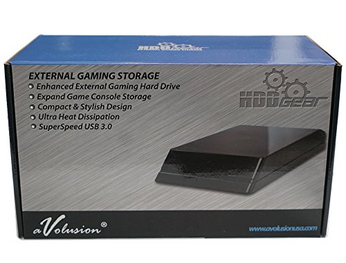 Avolusion HDDGear 6TB (6000GB) USB 3.0 External Gaming Hard Drive (Designed for Xbox One X, Pre-Formatted) - 2 Year Warranty