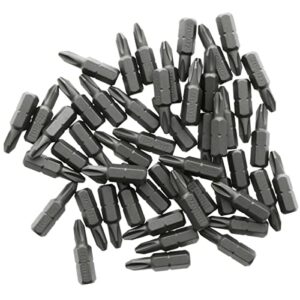 grabber #2 reduced phillips drywall screw driver bit tips (50-pack)