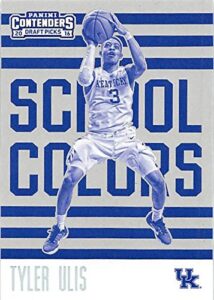 tyler ulis basketball card (kentucky wildcats) 2016 panini school colors #13