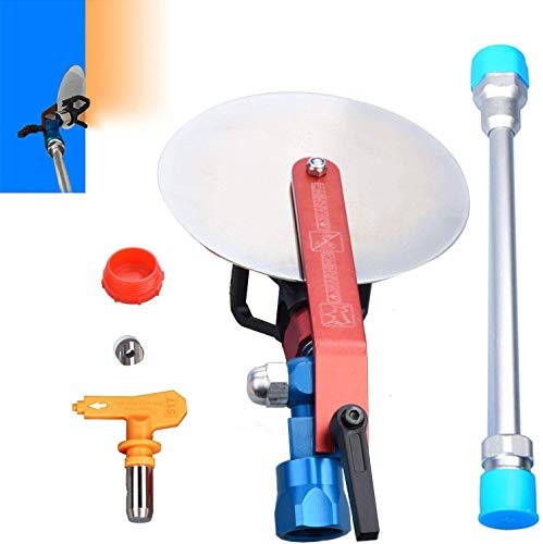 JWGJW 120025 Spray Guide Accessory Tool for All Airless Paint Sprayer 7/8" w/ 517 Tip with 10 Inch Extension Pole