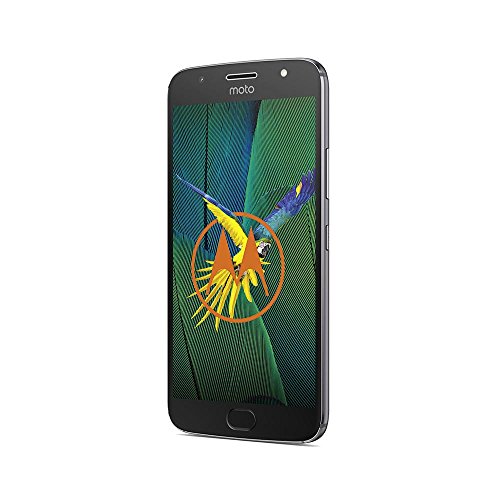 Motorola Moto G5S Plus XT1805 Dual-SIM 32GB (GSM Only, No CDMA) Factory Unlocked 4G/LTE Smartphone - International Version (Lunar Grey)