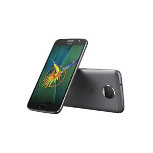 Motorola Moto G5S Plus XT1805 Dual-SIM 32GB (GSM Only, No CDMA) Factory Unlocked 4G/LTE Smartphone - International Version (Lunar Grey)