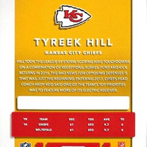 2017 Donruss #190 Tyreek Hill Kansas City Chiefs Football Card