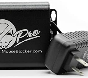 MouseBlocker PRO 120V Plug-in Ultrasonic Mouse and Rodent Deterrent with Dual Strobing LEDs for Your Vehicle