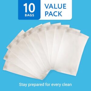 IMPRESA Products 10-Pack Micro Filter Bags Fits Water Tech Pool Blaster Pool Vacuum Cleaners…