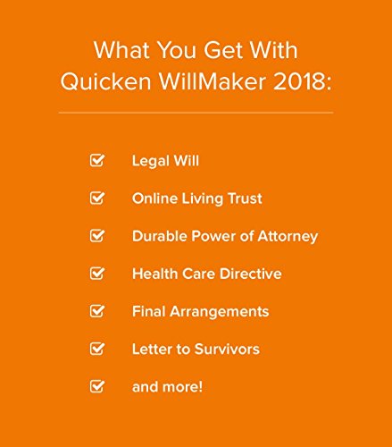 Nolo Quicken WillMaker Plus 2018 & Living Trust