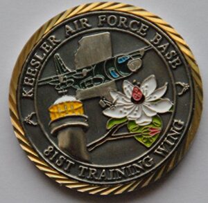 keesler air force base challenge coin