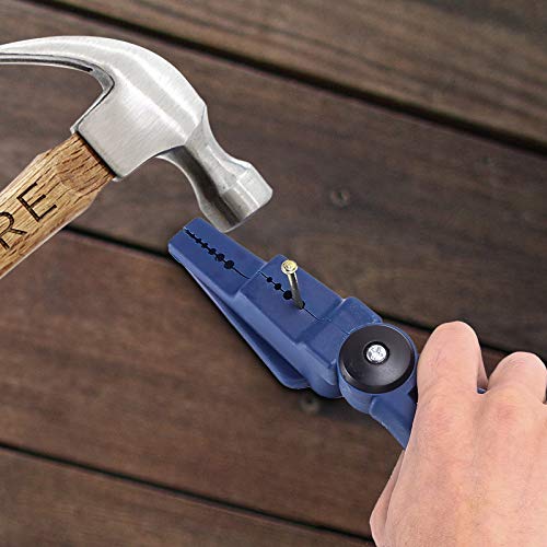 Plastic Pliers, Home Tool Auxiliary Pliers, Jelanry Secure Nails Anti-smashing finger Joint Pliers for More Safety for Hammering Nails Easy to Position and Keeps Fingers Safe