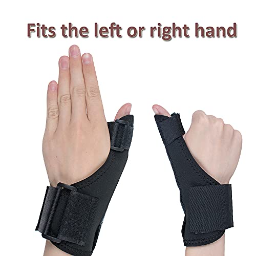 Lolicute Tenosynovitis Brace Trigger Thumb Splint Thumb Spica Splint Thumb Wrist Splint/Brace Wrist and Thumb Brace Baseball Thumb Guard Catching