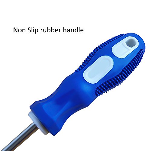 Phillips Screwdriver QM-STVR 12 Inches Long Screwdriver Length Shank Screwdriver Magnetic Tip Cross Head Number 2 Screwdriver