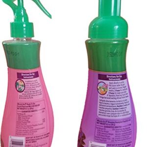 Miracle-Gro Blooming Houseplant Food, 8 oz & Miracle-Gro Orchid Plant Food Mist (Orchid Fertilizer) 8 oz. (2 fertilizers)