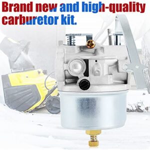 YOFMOO Carburetor Compatible for Tecumseh 631921 631070 631070A 631074 631245 631820 632284 H25 H30 H35 H40 Engine Carb Chipper Shredder Tiller Generator Snowblower