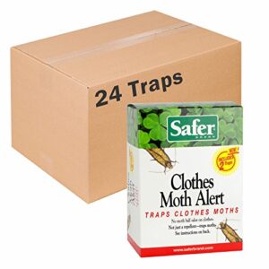 safer brand clothes moth traps - 24 total traps