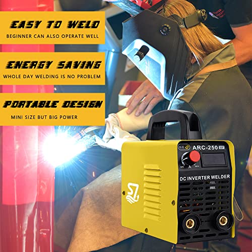 S7 Powerful 200Amp ARC Stick Welder for Beginners - 110V Welding Machine with Welding Rod Tools