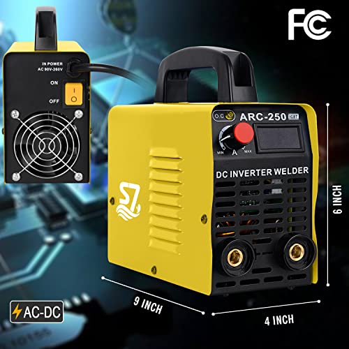 S7 Powerful 200Amp ARC Stick Welder for Beginners - 110V Welding Machine with Welding Rod Tools