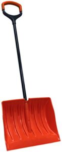 bigfoot 19" mega dozer combination snow shovel with two-fisted shock shield d-grip 1683