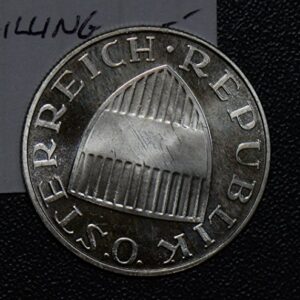 1964 AT 190516 Austria 10 Shillings UNC silver DE PO-01