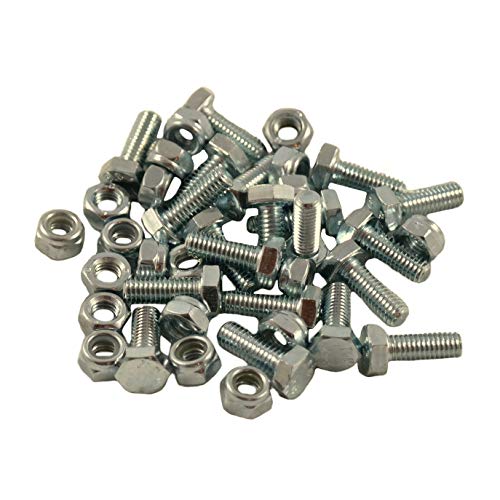 Regarmans 20 Sets - Auger Shear Pins Bolts & Nuts fits Honda HS1132 HS624 HS828 HS928 HS724