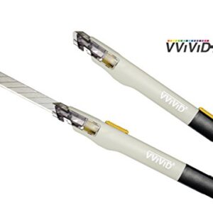 VViViD+ Premium Retractable Precision Balanced Multi-Use Utility Blade (1 piece)