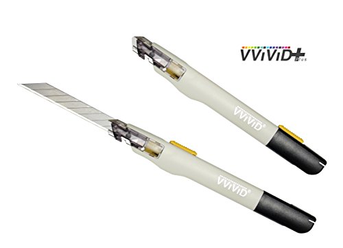 VViViD+ Premium Retractable Precision Balanced Multi-Use Utility Blade (1 piece)