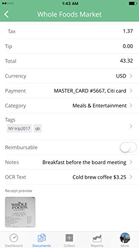 Veryfi - receipts & bills tracker, expense reports [Plus Annual Subscription]