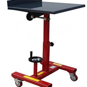 Tilting Work Stand, 300lbs Capacity, Steel, 24x24", 31.5 to 42" Height, 30 Degree Tilting Work Table/Tilting Stand Pake Handling Tools