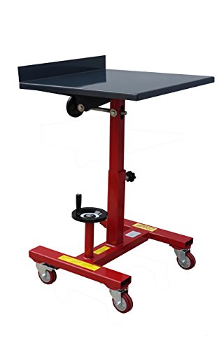 Tilting Work Stand, 300lbs Capacity, Steel, 24x24", 31.5 to 42" Height, 30 Degree Tilting Work Table/Tilting Stand Pake Handling Tools