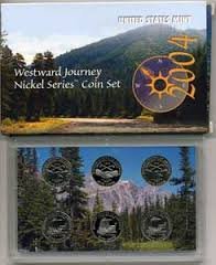 2004 p d s westward journey nickel series coin set proof uncirculated