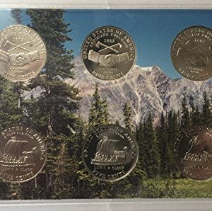 2004 P D S Westward Journey Nickel Series Coin Set Proof Uncirculated