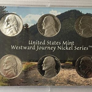 2004 P D S Westward Journey Nickel Series Coin Set Proof Uncirculated