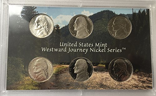 2004 P D S Westward Journey Nickel Series Coin Set Proof Uncirculated