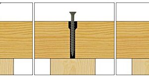 Bastex 4 Piece Countersink Drill Bit Set. Has Quick Change Hex Shank. Great for Carpentry and Woodworking