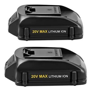 munikind 2-pack 3.0ah replacement for worx 20v lithium battery for wa3520 wa3525 wg151s wg155s wg251s wg255s wg540s wg545s wg890 wg891 cordless tools