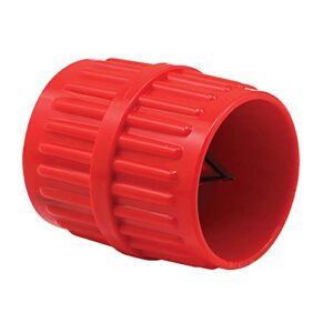 armour line rp77271 pipe and tubing reamer, 1/8 in to 1-5/8 in diameter, red (single pack)